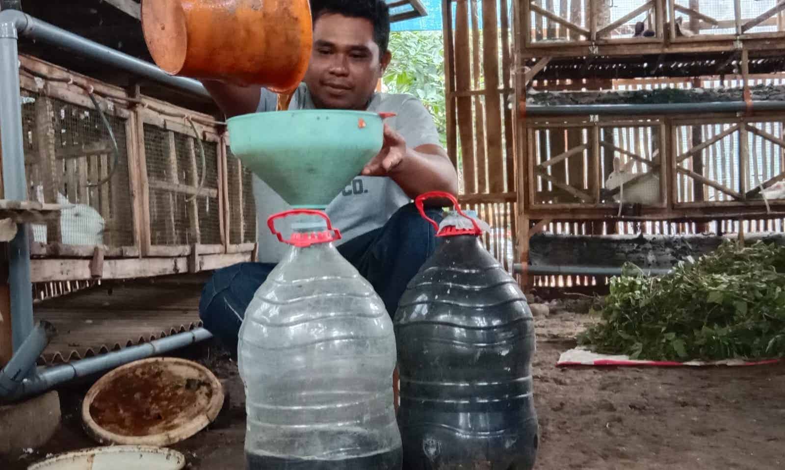 Peternak Kelinci di Jombang juga Manfaatkan Keuntungan Air Kencing