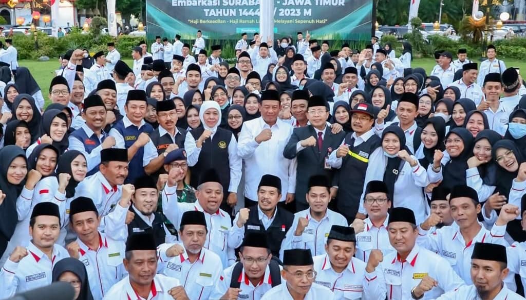 Khofifah Tekankan Tiga Prinsip Utama yang Harus Dipegang Petugas Haji Indonesia