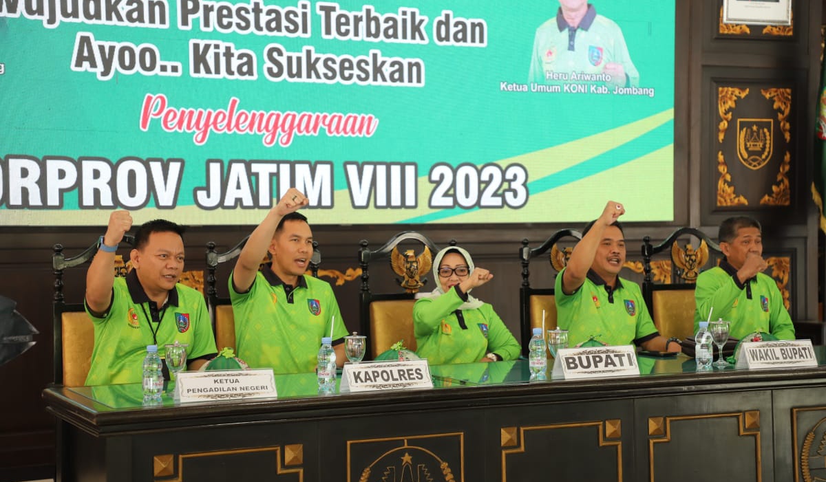 Bupati Mundjidah Wahab Targetkan Jombang 10 Besar di Porprov Jatim 2023