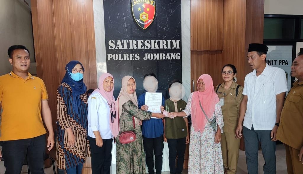 Viral di Medsos, Polisi Mediasi Penganiayaan Murid SD di Jombang