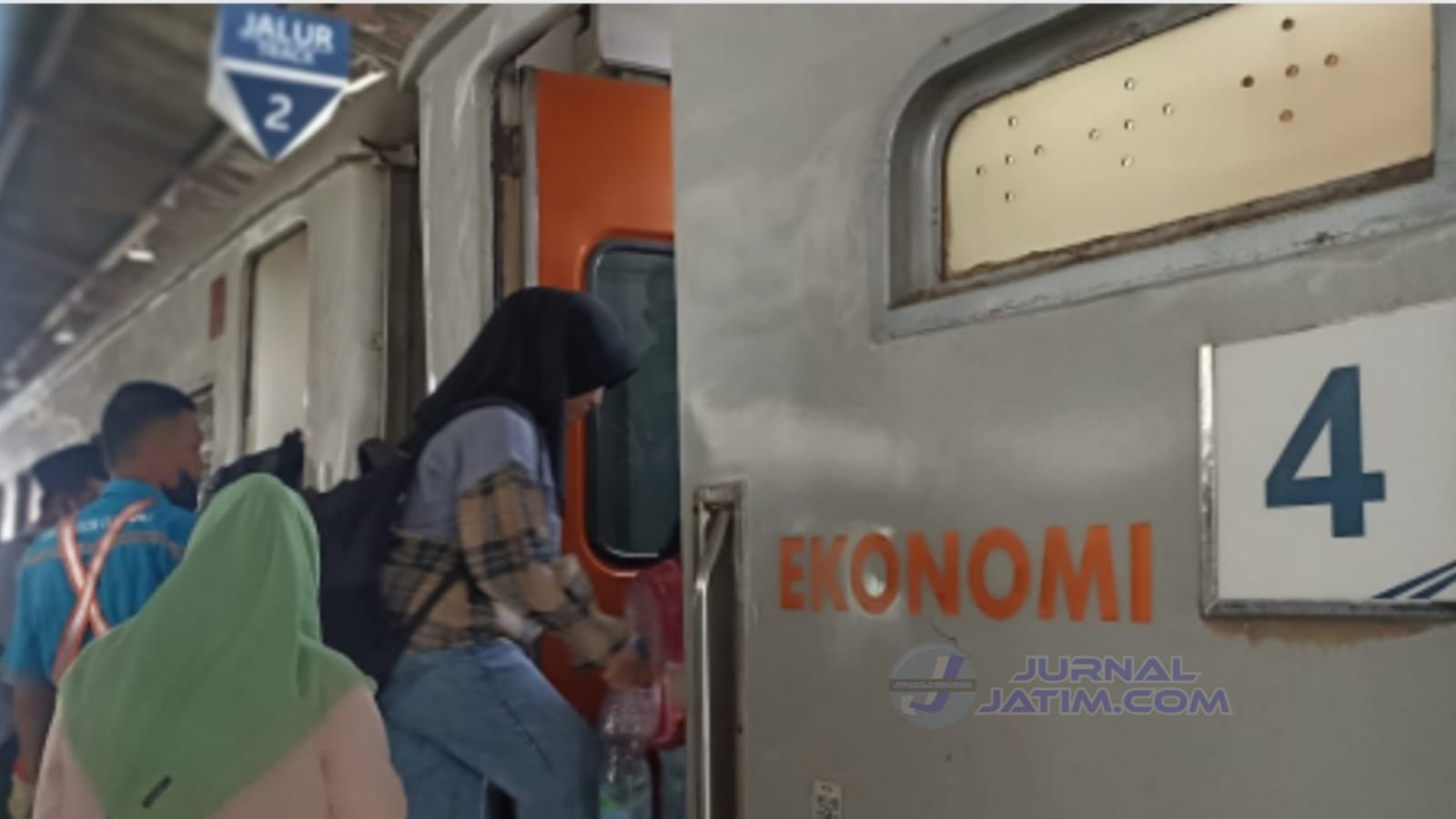 Penumpang Kereta Api Dari Stasiun Jombang Melonjak 40 Persen Jelang Iduladha 2023