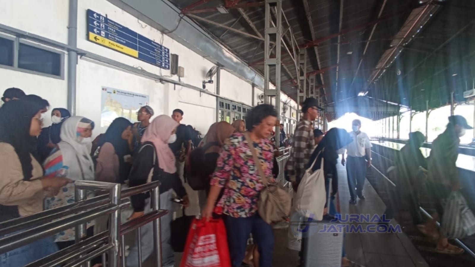 Penumpang Kereta Api Dari Stasiun Jombang Naik 40 Persen Jelang Iduladha 2023