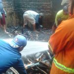 Masak Air Ditinggal ke Sawah, Dapur Rumah Nenek Karsini di Nganjuk Ludes Terbakar