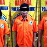 3 Orang Pengedar Sabu-sabu Ditangkap Polisi di Halte Bus Nganjuk, Nih Tampangnya