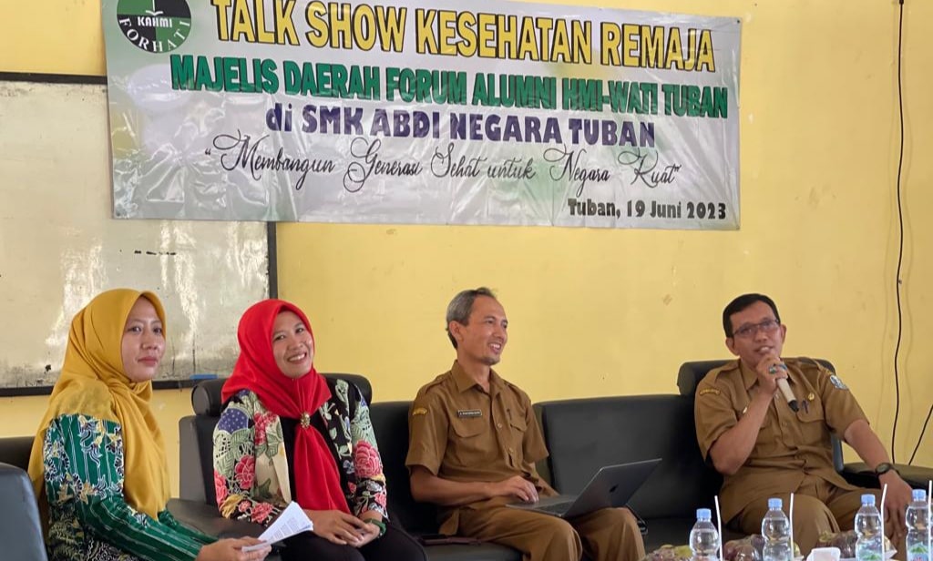 Pelajar Tuban Antusias Ikuti Talkshow Kesehatan Mental dan Reproduksi Remaja