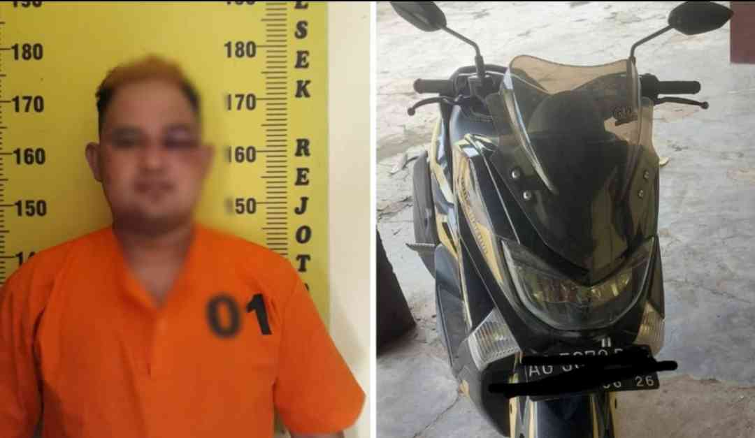 Pencuri Motor di Rejotangan Tulungagung Dimassa Pengunjung Angkringan