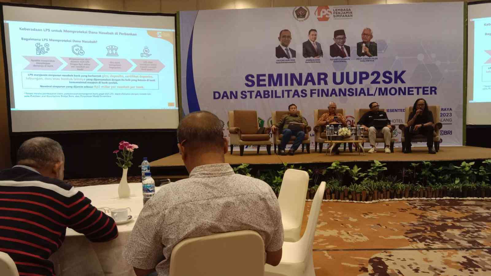 Seminar Tema Ekonomi Akhiri Uji Kompetensi Wartawan Angkatan 51 di Malang