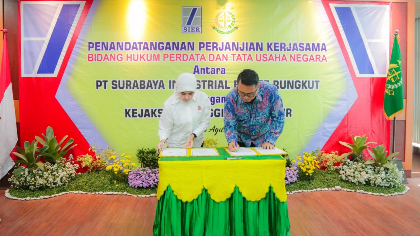 Dorong Komitmen Kepatuhan Hukum, SIER Teken Kerja Sama dengan Kejati Jatim