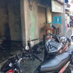 Tabung Gas Elpiji Menguap Akibatkan Satu Kios Mi Ayam di Jombang Terbakar, Turut Berduka