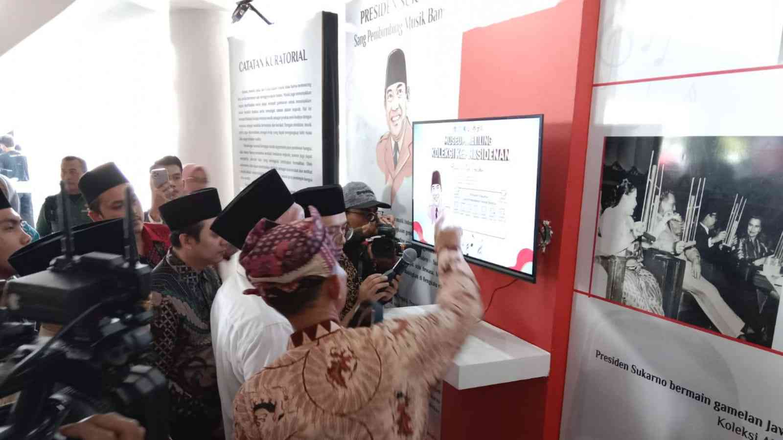 Koleksi Musik Presiden Dipamerkan di Museum Islam Indonesia Hasyim Asy'ari Jombang