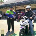 Satlantas Polres Kediri Kota Gelar Lomba Ketangkasan di Lintasan Uji Praktik SIM