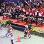Haornas Jawa Timur 2023 di Kediri Bertabur Sport Show dan Penghargaan
