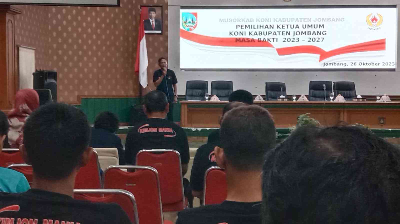 Musorkab, KONI Jombang Resmi Punya Ketua Umum Baru Periode 2023-2027