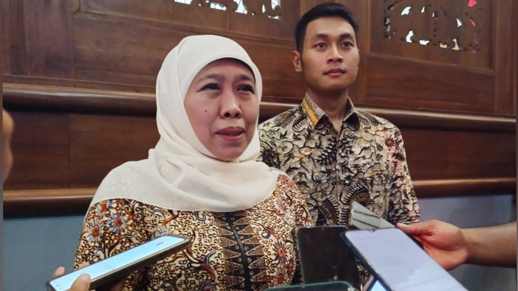 Di Tuban, Begini Jawaban Gubernur Khofifah saat Ditanya Jadi Cawapres 2024