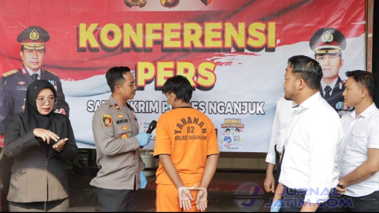 Sempat Buron, Penusuk Warga Nganjuk Dibekuk saat Mengamen di Kediri