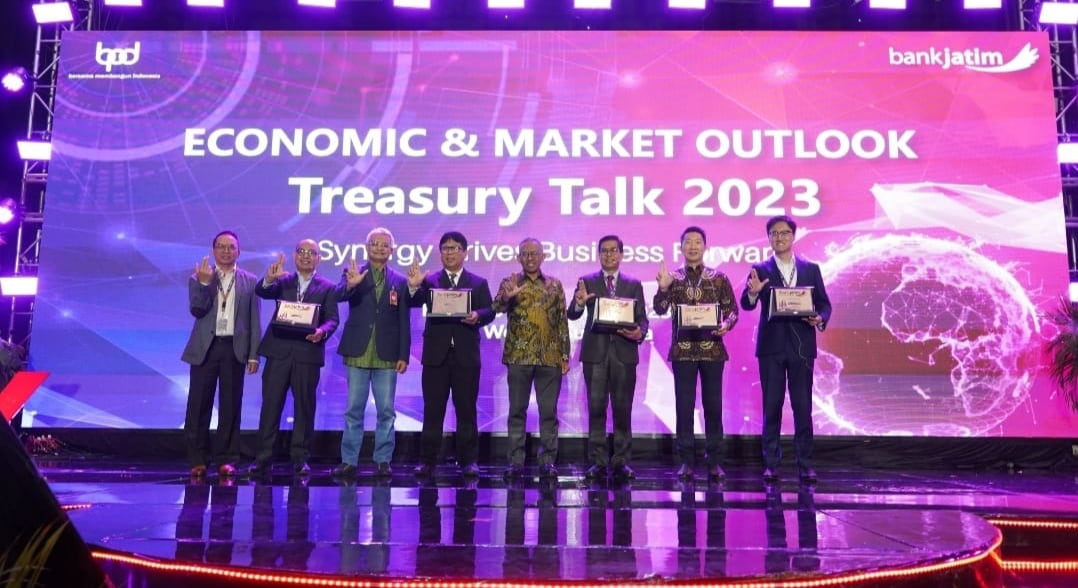 Sinergi antar Bank Pembangunan Daerah, Bank Jatim Selenggarakan Treasury Talk 2023