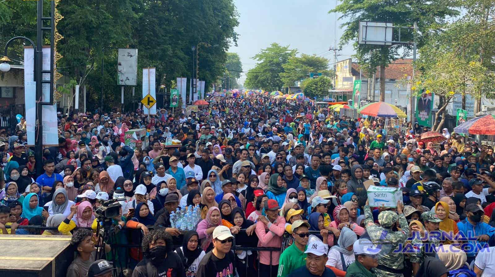 Jalan Sehat AMIN di Jombang, 420 Ribu Kepala Keluarga Jadi Sasaran