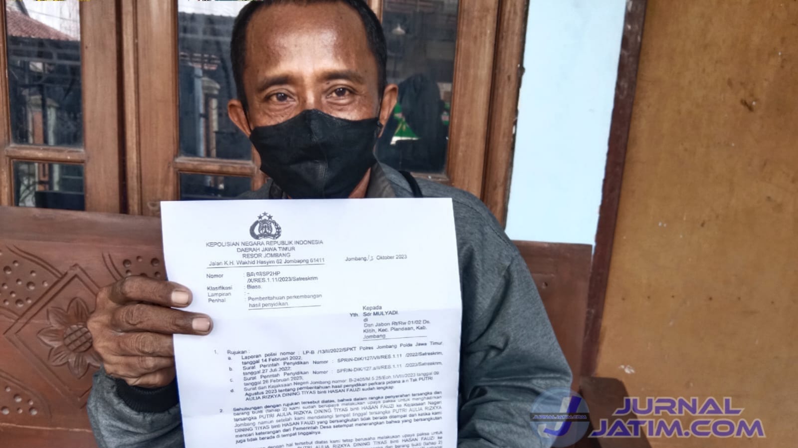 Apesnya Warga di Jombang, Ditipu Kerabat Istri Ratusan Juta Rupiah, Polisi Buru Pelaku