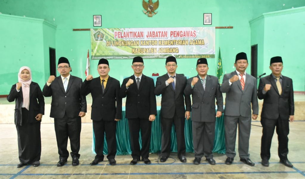 Mutasi dan Promosi Lima Pejabat Kemenag Jombang, Ini Daftarnya