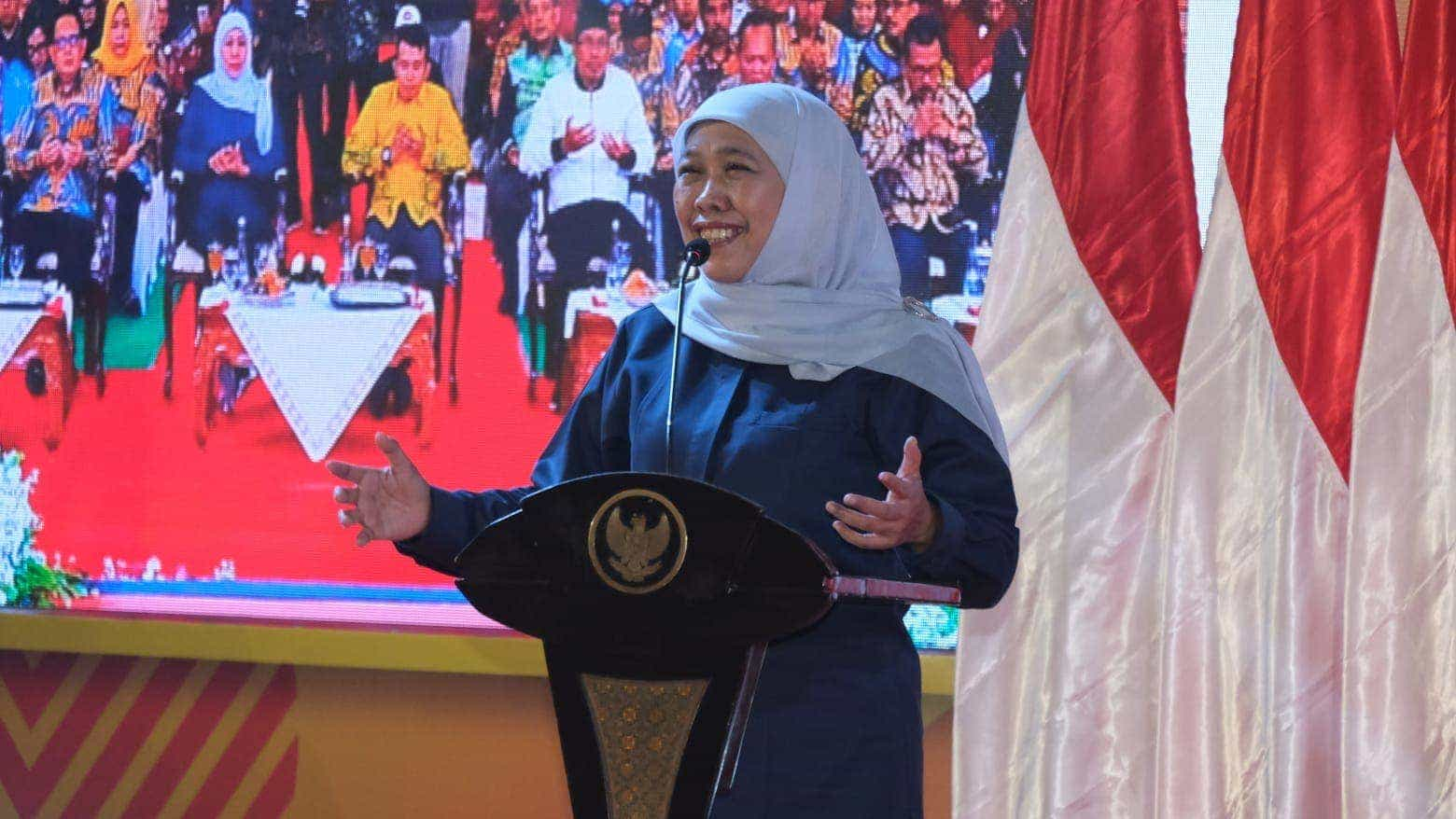 Khofifah: Alhamdulillah Kemiskinan Ekstrem di Jatim Turunnya Juga Ekstrem