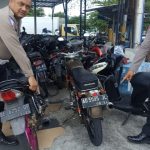 Ganggu Kenyamanan Masyarakat, Polres Magetan Sita Puluhan Motor Knalpot Bising