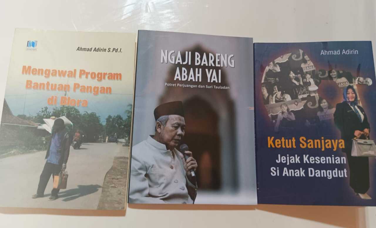 TOP! Putra Blora Ahmad Adirin Kembali Terbitkan Buku Ketiga Ketut Sanjaya