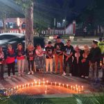 Lilin dan Doa Bersama di Jombang Dalam Aksi Solidaritas Korban Kekerasan di Boyolali