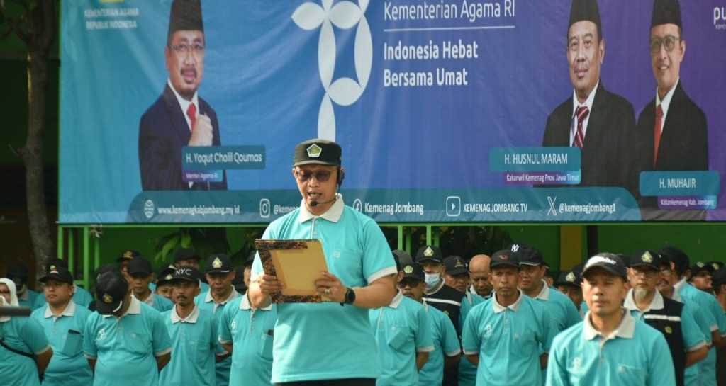 HAB ke 78 Kemenag di Jombang Meriah, Banyak Perlombaan Hingga Berbagi Sembako