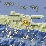 Setelah Lumajang, Gempa Darat Magnitudo 3.0 Guncang Jombang Senin Pagi