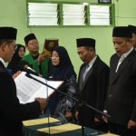 Sudah Dilantik, Berikut Ini 19 Dilantik Kepala Tata Usaha Madrasah di Jombang