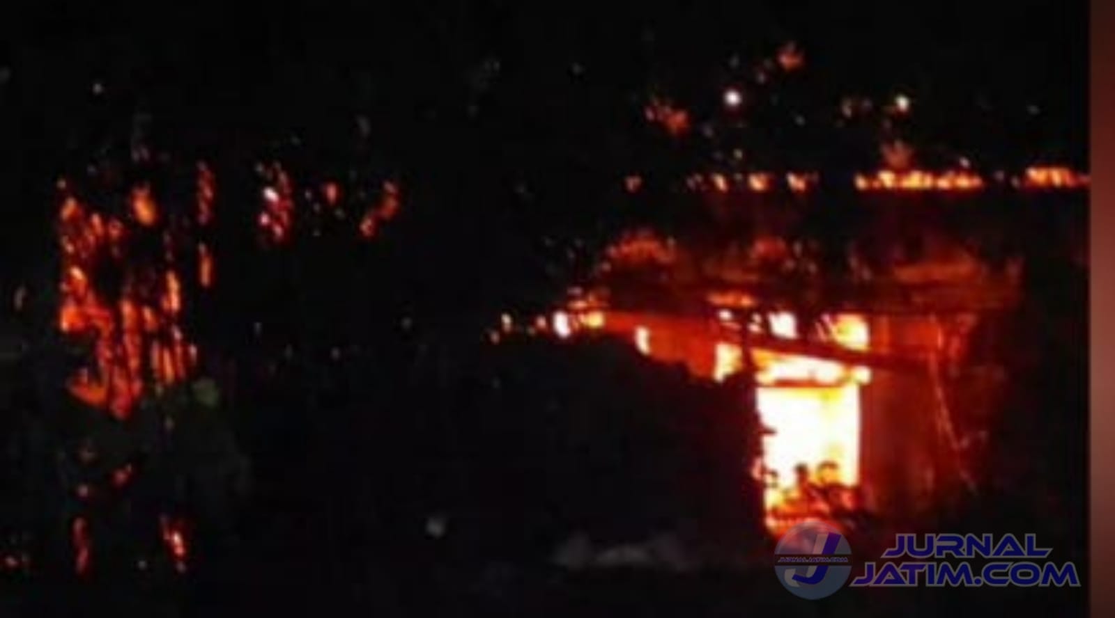 Kebakaran Pabrik Makanan Ringan di Jombang Dipicu Api Sisa Pembakaran Menyambar Elpiji