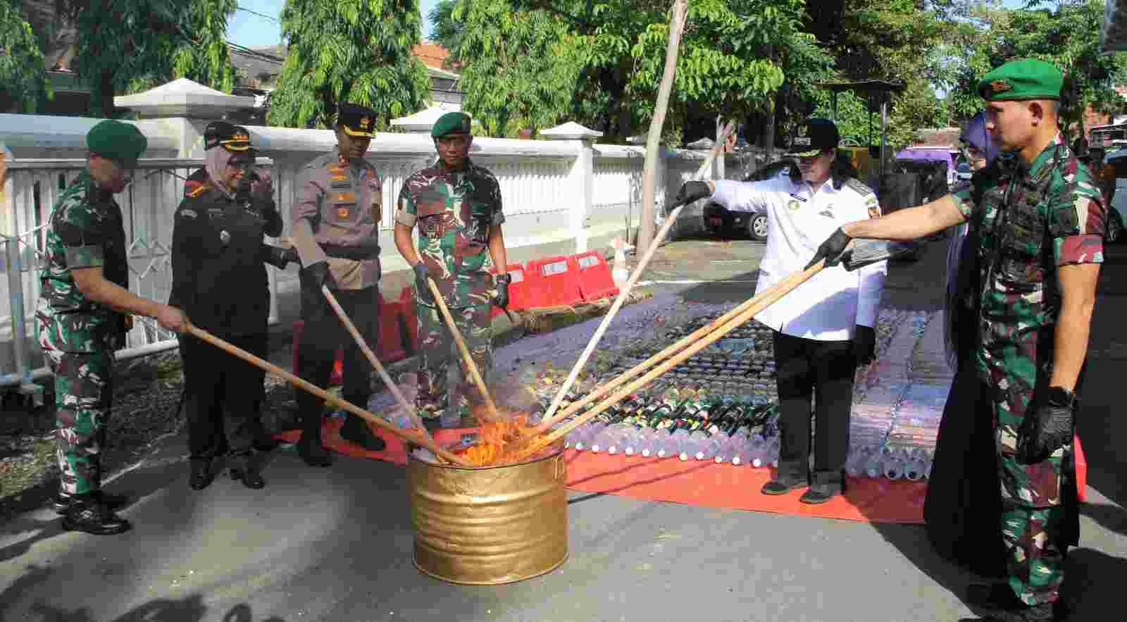 Narkoba Sitaan Polisi Kediri Selama Ramadan 2024 Dimusnahkan, Segini Jumlahnya