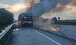 Bus Pahala Kencana Hangus Terbakar di Tol Jombang, Ada 34 Penumpang di Dalamnya