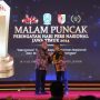Berkat Ini, Pj Bupati Jombang Menerima Penghargaan Creative Regional Head PWI Jatim