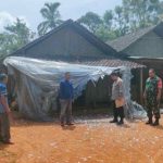 Balon Udara Jatuh Menimpa Rumah Warga Pacitan, Empat Orang Luka Bakar