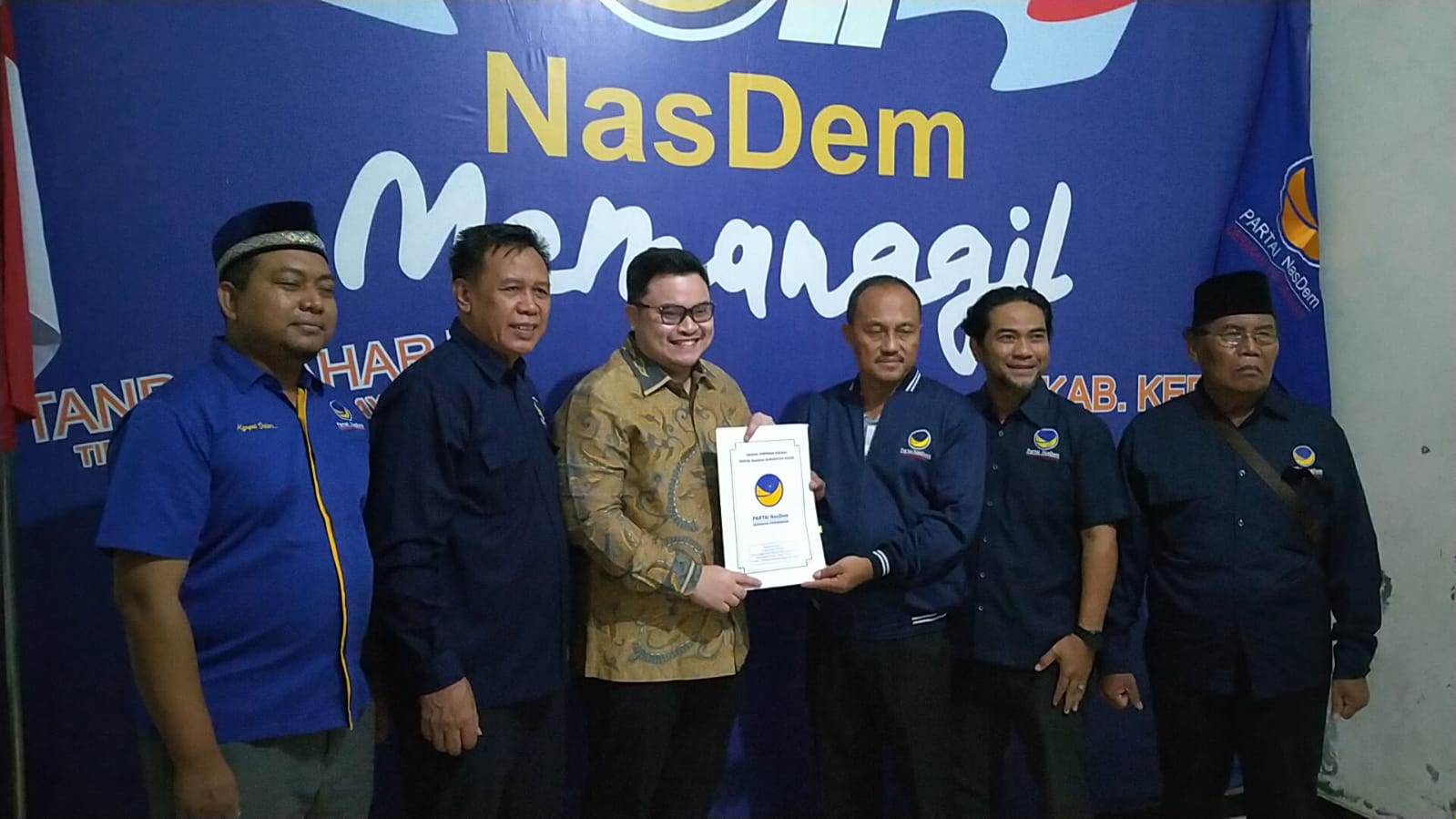 Bupati Kediri, Hanindhito Himawan Pramana Daftar Penjaringan Cabup di Partai NasDem