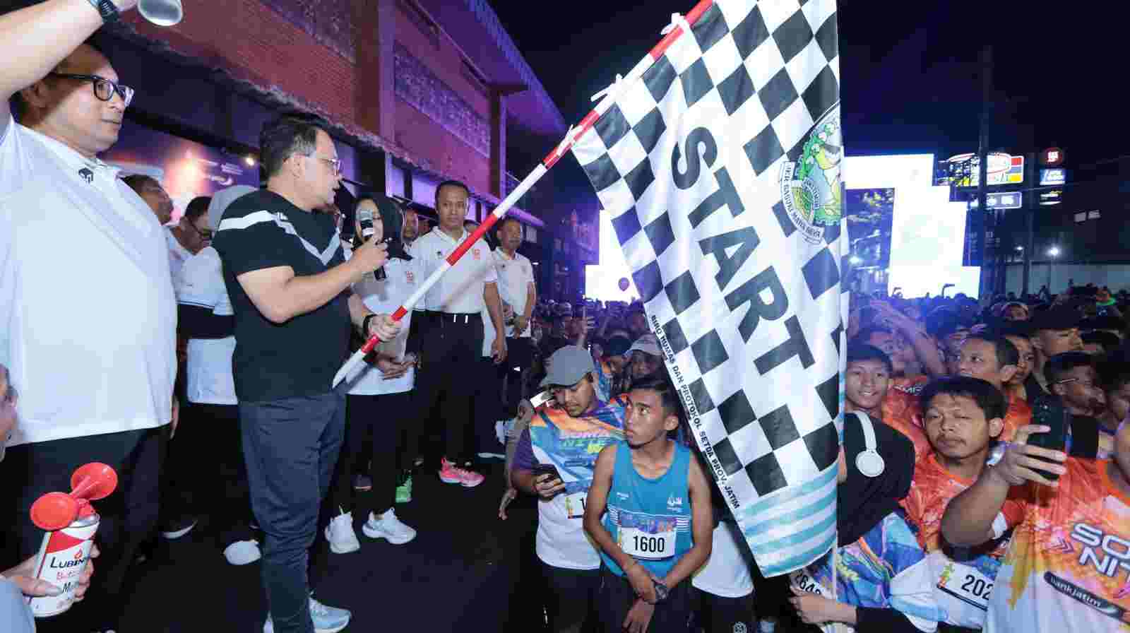 Spirit of Majapahit Nite Run 2024 Kota Mojokerto