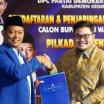 Maju Lagi Menjadi Bupati Kediri, Dhito Berharap Rekomendasi Partai Demokrat