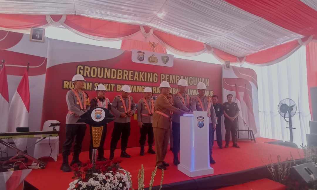 Rumah Sakit Bhayangkara Mulai Dibangun Jombang, Begini Kata Kapolda Jatim