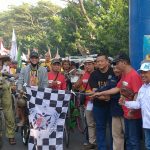 Ribuan Ontelis Padati Kawasan Wisata Simpang Lima Gumul Kediri