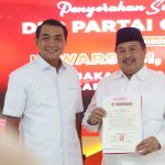 Kades di Jombang Terima Surat Tugas Maju Pilkada 2024 dari Partai Gerindra