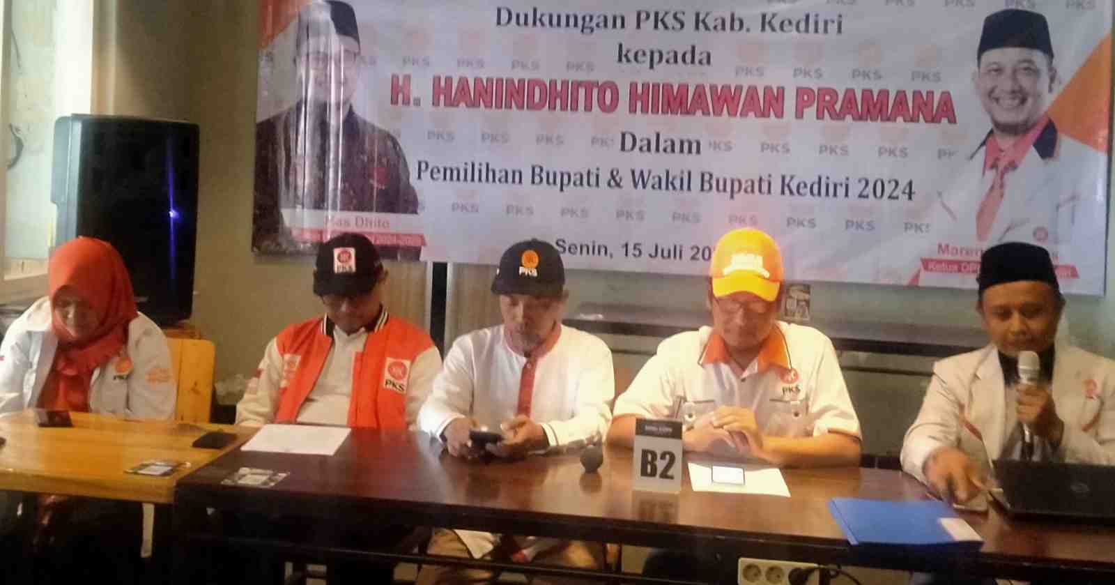 PKS Pasrahkan Pendamping Dhito Pramono di Pilkada Kediri 2024