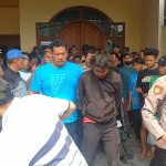 Pelaku Jambret Emak-emak di Depan Rumah Mancilan Jombang Babak Belur Dimassa