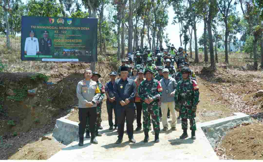 TMMD 2024 di Pagung Kediri Mendukung Percepatan Penurunan Angka Kemiskinan