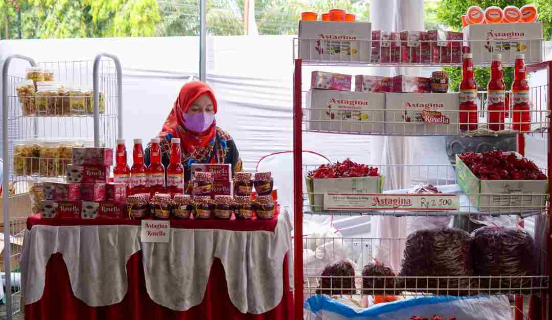 Mantab, Produk Rosela UMKM Kediri Tembus Pasar Internasional