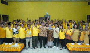 Optimalkan Kerja Mesin Partai, Golkar Kediri Optimis Menangkan Paslon Dhito-Dewi