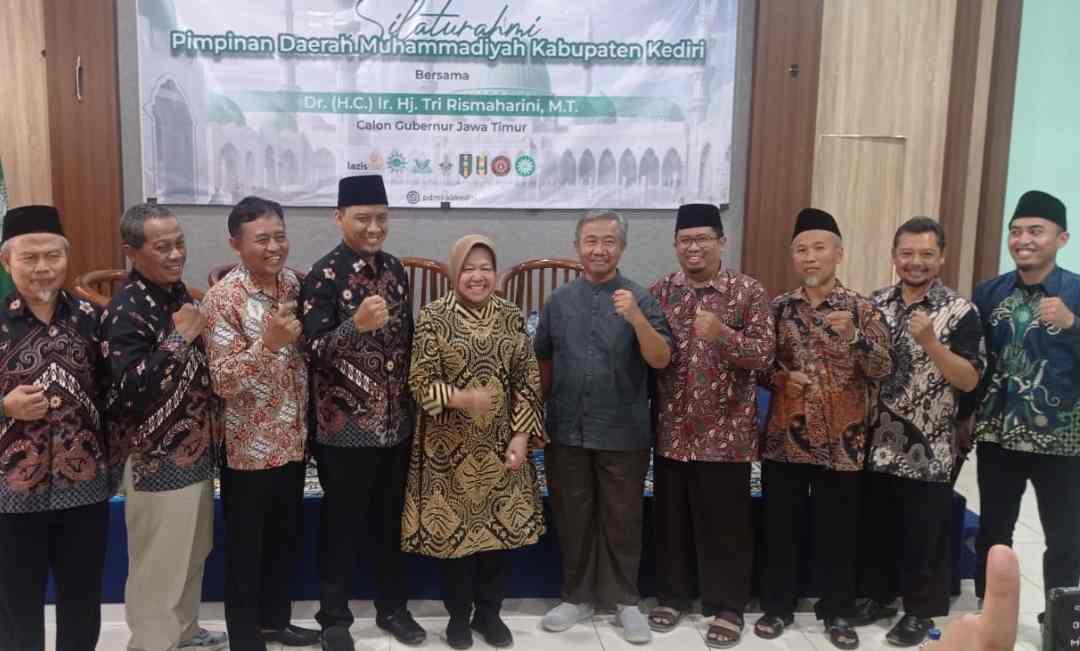 Cagub Jatim Risma Ceritakan Kedekatannya dengan Muhammadiyah di Kediri