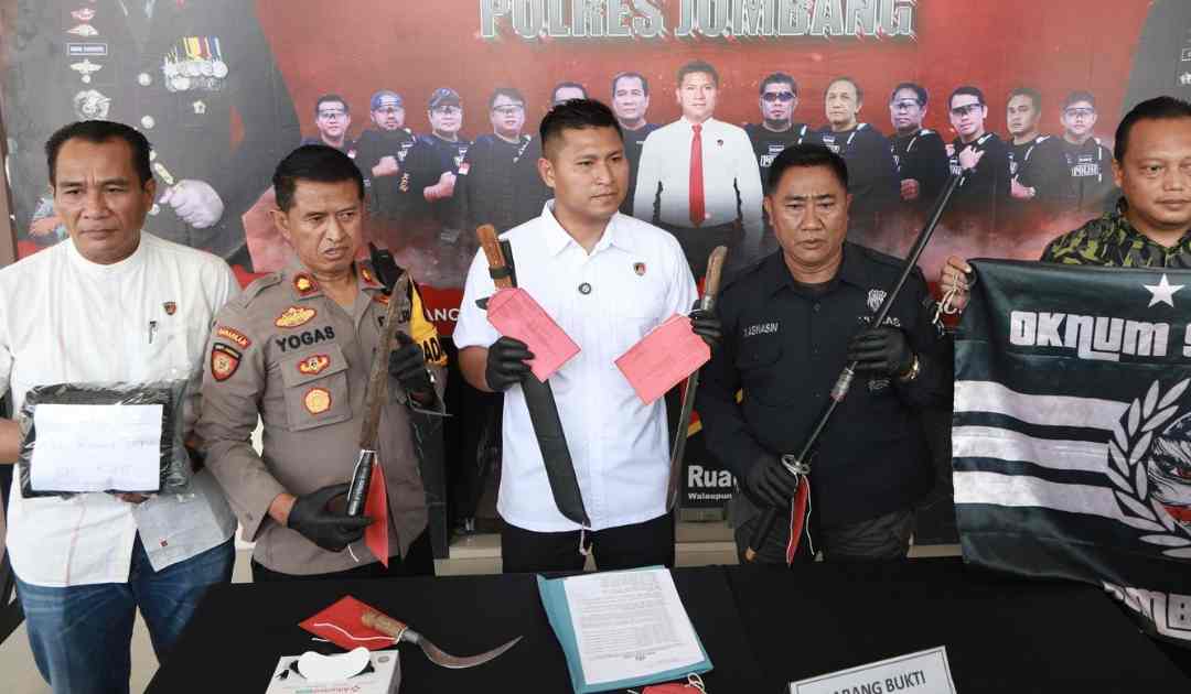 Polisi Penjarakan 6 Gangster Cilik di Jombang, Satu Dititipakan Dinas Sosial