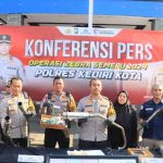 1.590 Orang Melanggar Lalu Lintas di Kota Kediri, Didominasi Tidak Pakai Helm