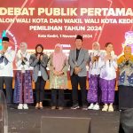 Pasangan Cawali-Cawawali Kediri Adu Gagasan di Debat Publik Perdana KPU